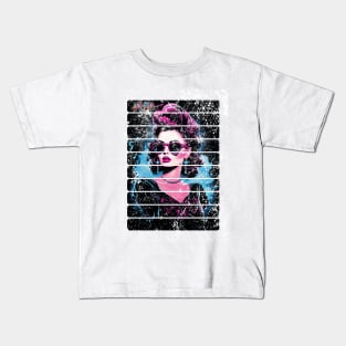 Beautiful Neon Women 1 of 5 Kids T-Shirt